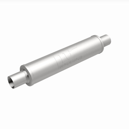 MagnaFlow Exhaust Products 10425 - Straight-Through Performance Muffler; 2.25in. Center/Center; 4x18x4 Body 2