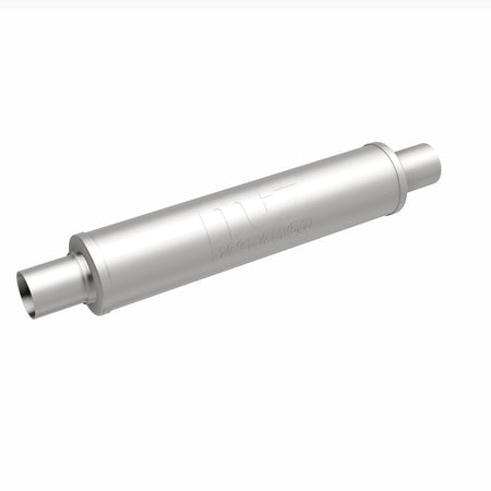 MagnaFlow Exhaust Products 10425 - Straight-Through Performance Muffler; 2.25in. Center/Center; 4x18x4 Body 3