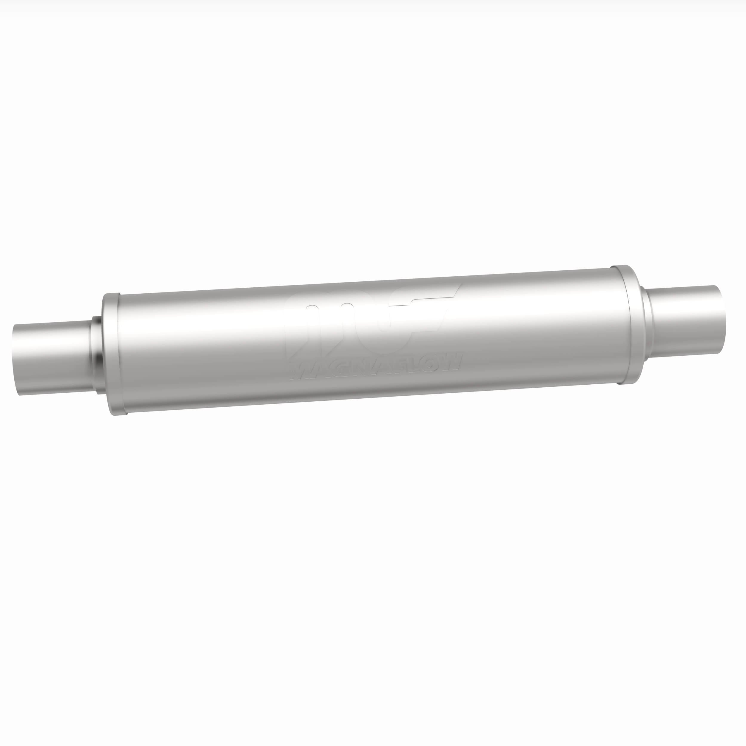 MagnaFlow Exhaust Products 10425 - Straight-Through Performance Muffler; 2.25in. Center/Center; 4x18x4 Body 5