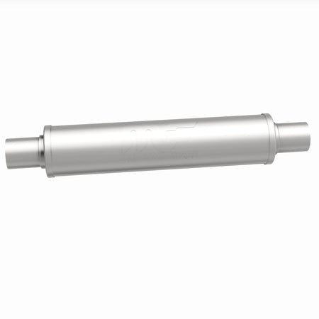 MagnaFlow Exhaust Products 10425 - Straight-Through Performance Muffler; 2.25in. Center/Center; 4x18x4 Body 5