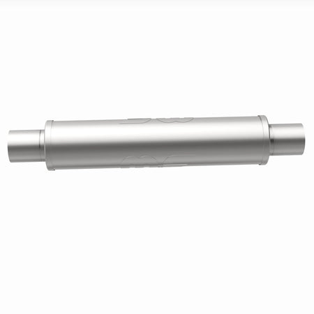 MagnaFlow Exhaust Products 10426 - Straight-Through Performance Muffler; 2.5in. Center/Center; 4x18x4 Body 1