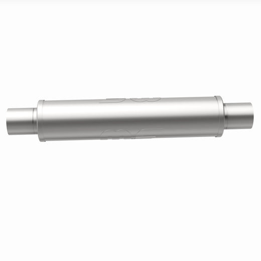 MagnaFlow Exhaust Products 10426 - Straight-Through Performance Muffler; 2.5in. Center/Center; 4x18x4 Body