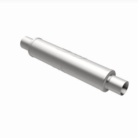 MagnaFlow Exhaust Products 10426 - Straight-Through Performance Muffler; 2.5in. Center/Center; 4x18x4 Body 3