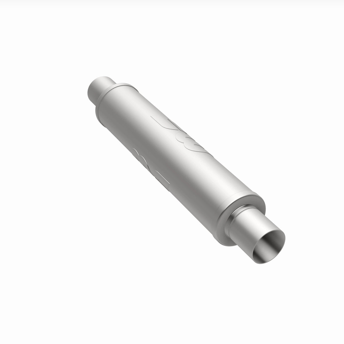 MagnaFlow Exhaust Products 10426 - Straight-Through Performance Muffler; 2.5in. Center/Center; 4x18x4 Body 4