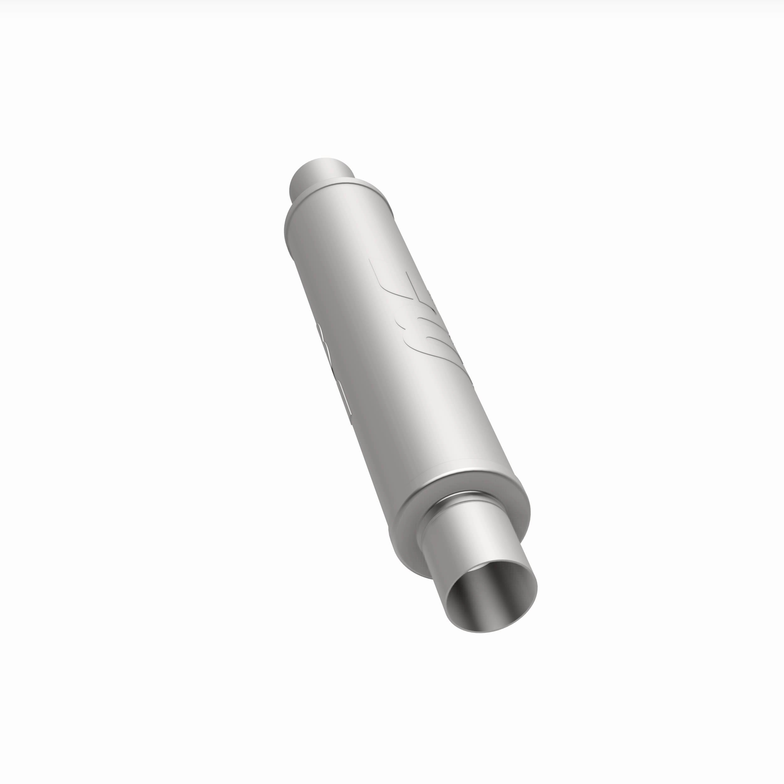 MagnaFlow Exhaust Products 10426 - Straight-Through Performance Muffler; 2.5in. Center/Center; 4x18x4 Body 5
