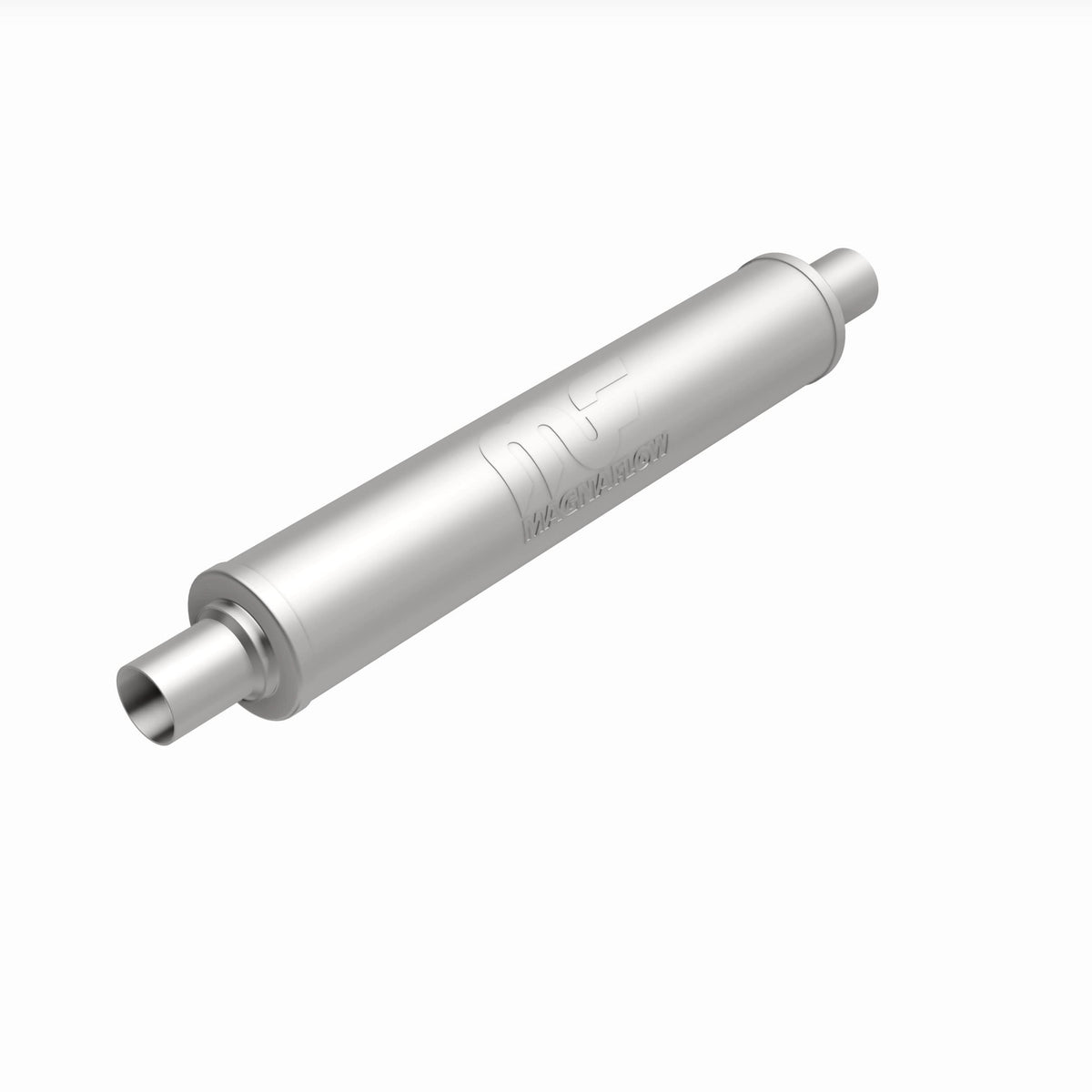MagnaFlow Exhaust Products 10434 - Straight-Through Performance Muffler; 2in. Center/Center; 4x22x4 Body 1