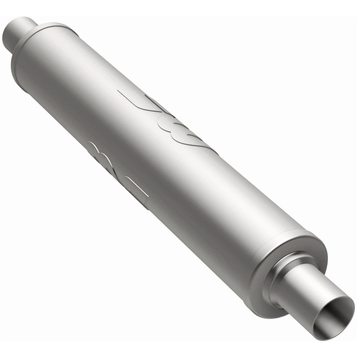 MagnaFlow Exhaust Products 10434 - Straight-Through Performance Muffler; 2in. Center/Center; 4x22x4 Body 2