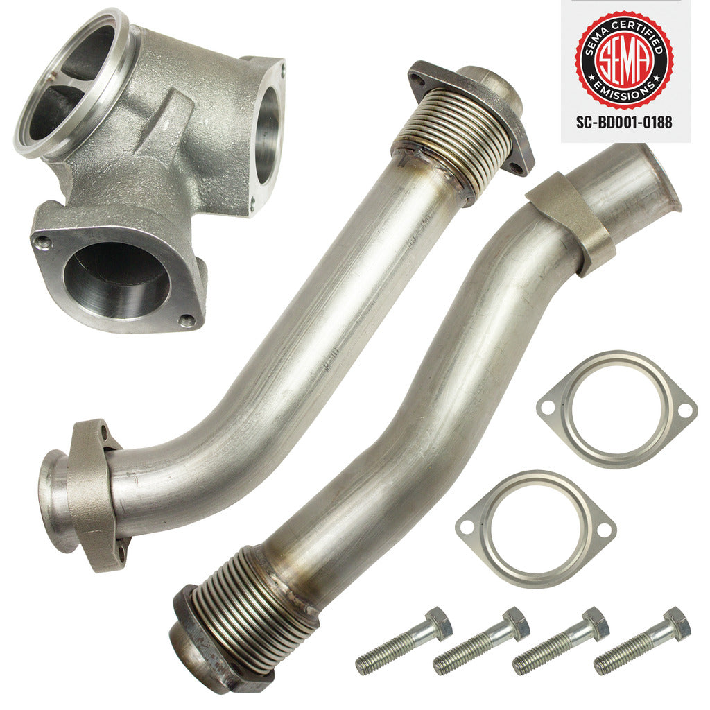 BD Diesel 1043900 2003 Ford E-350 Club Wagon Turbocharger Up Pipe