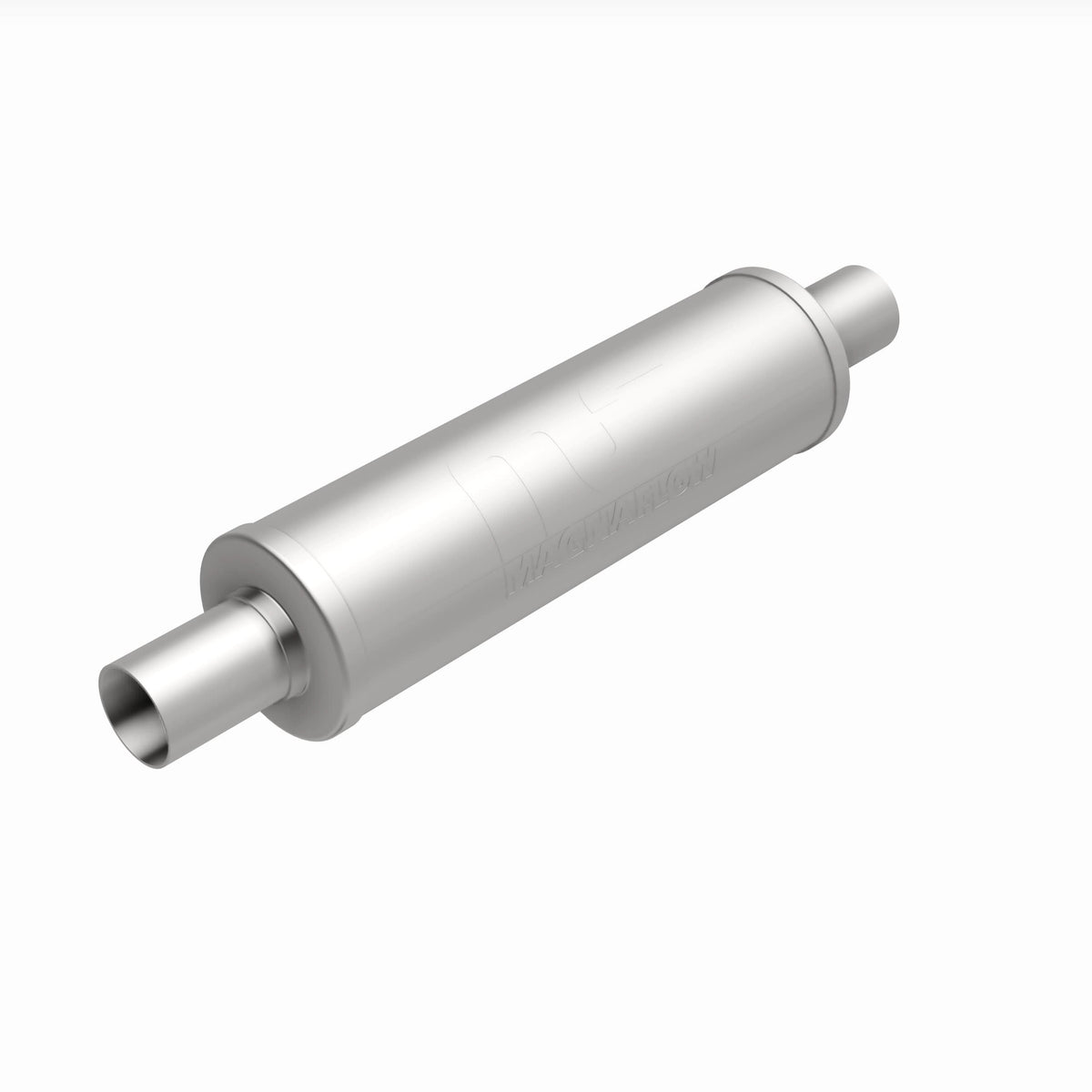 MagnaFlow Exhaust Products 10444 - Straight-Through Performance Muffler; 2in. Center/Center; 4x14x4 Body 2