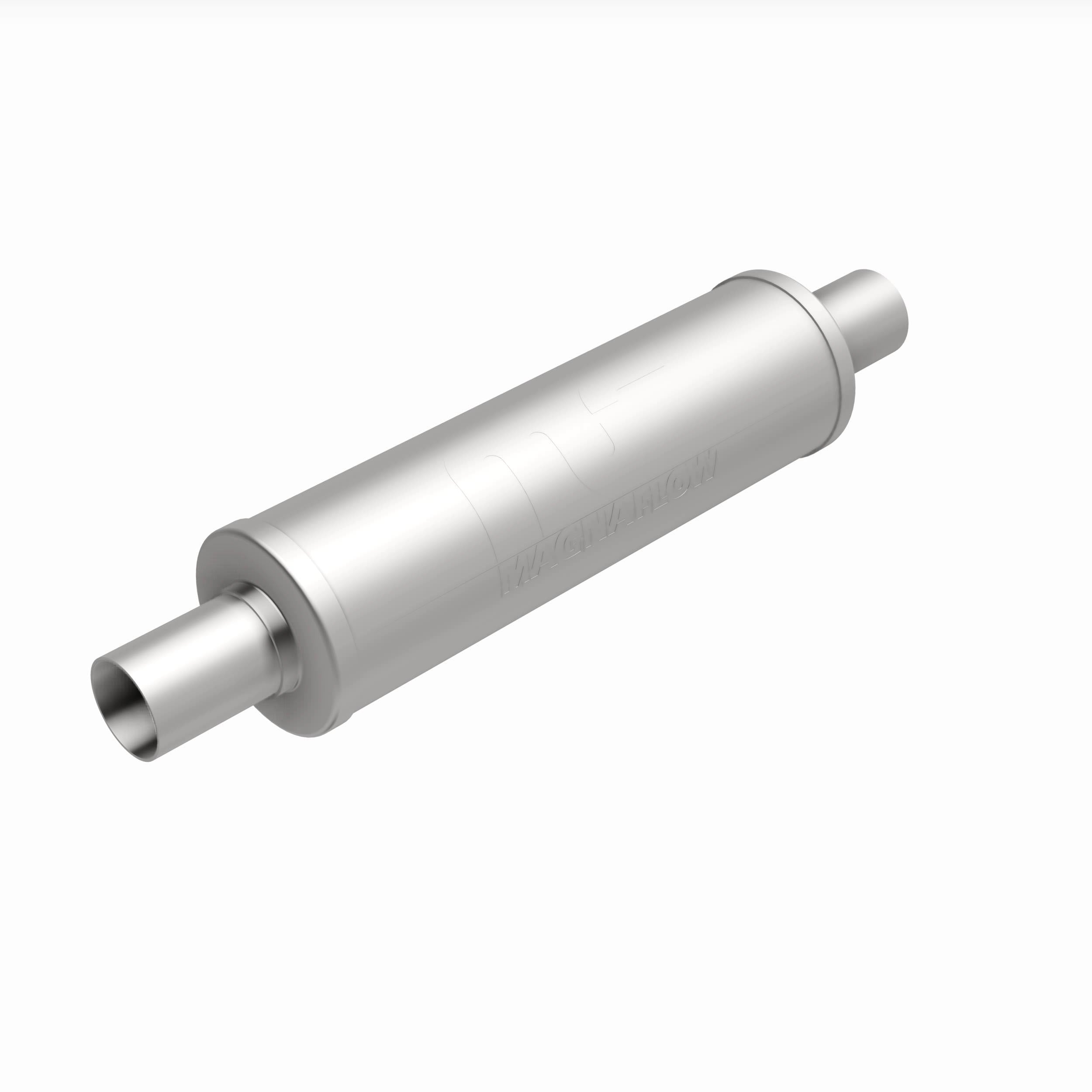MagnaFlow Exhaust Products 10444 - Straight-Through Performance Muffler; 2in. Center/Center; 4x14x4 Body 3
