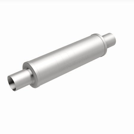 MagnaFlow Exhaust Products 10445 - Straight-Through Performance Muffler; 2.25in. Center/Center; 4x14x4 Body 1