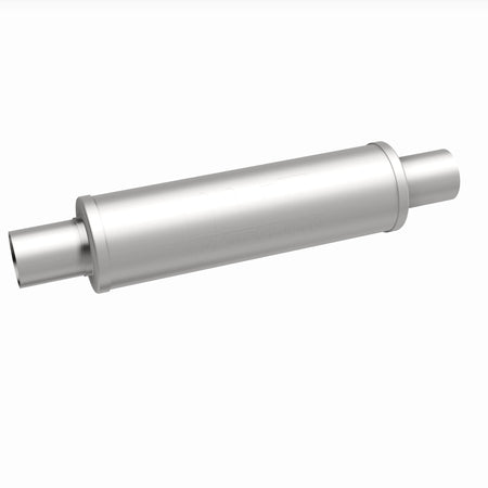 MagnaFlow Exhaust Products 10445 - Straight-Through Performance Muffler; 2.25in. Center/Center; 4x14x4 Body 3