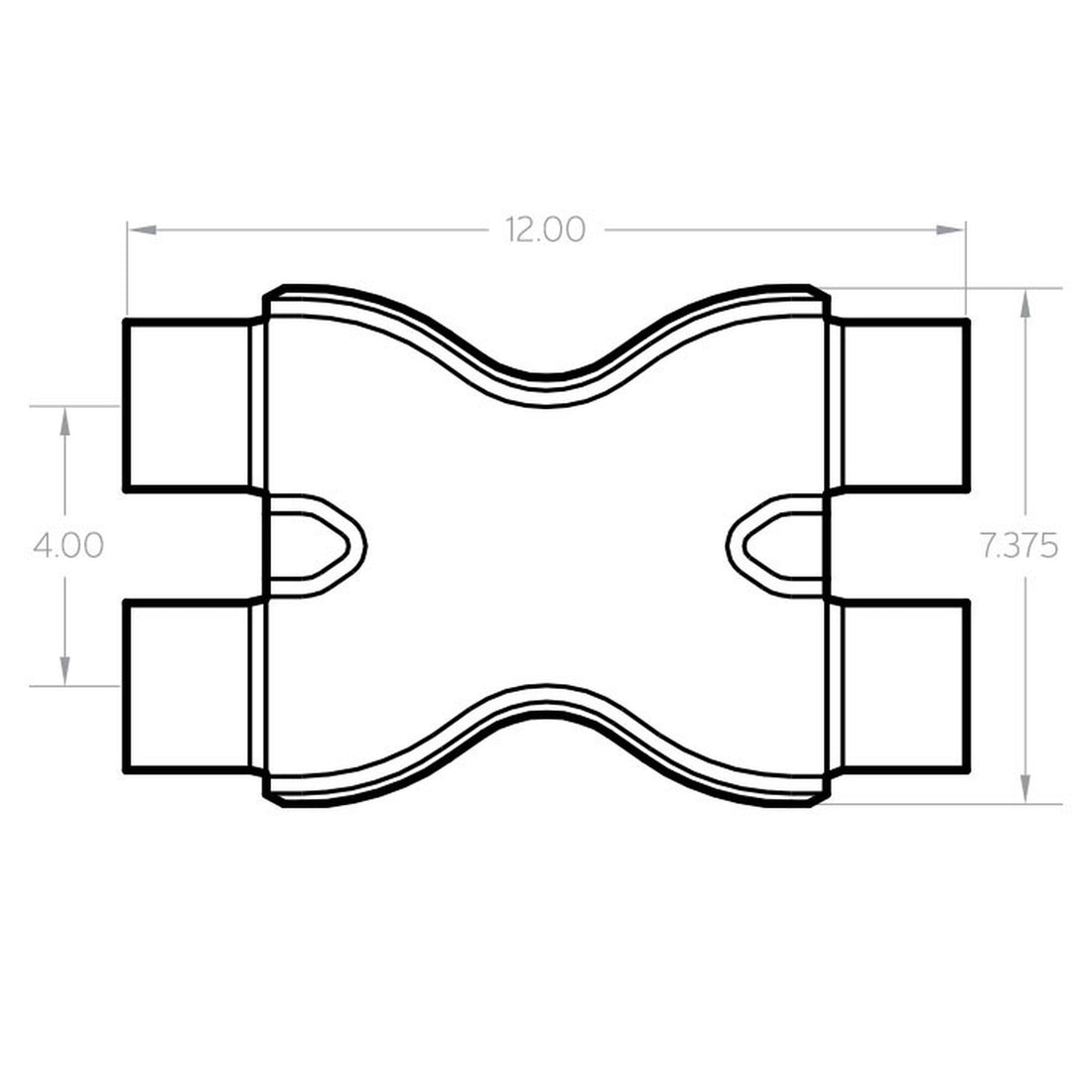 MagnaFlow Exhaust Products 10791 - Exhaust X Pipe