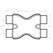 MagnaFlow Exhaust Products 10791 - Exhaust X Pipe