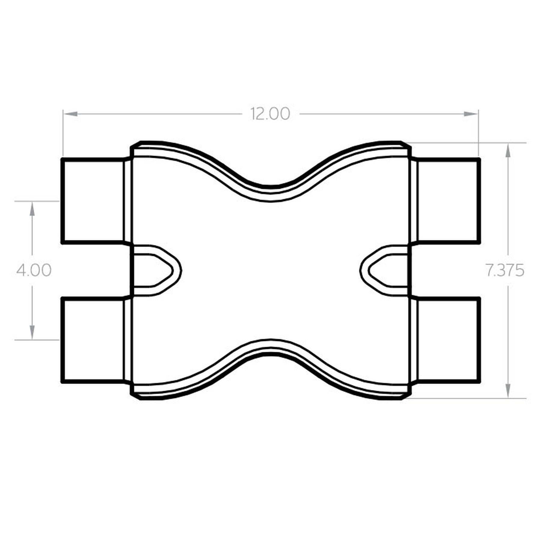 MagnaFlow Exhaust Products 10791 - Exhaust X Pipe