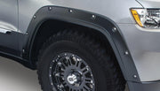 Bushwacker 10927-02 - Black Pocket/Rivet Style Smooth Finish 4-Piece Fender Flare Set For 2011-2016 Jeep Grand Cherokee (Excludes SRT8) Bushwacker 1