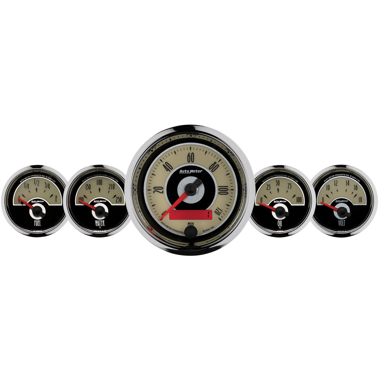 AutoMeter 1101 - Gauge Set