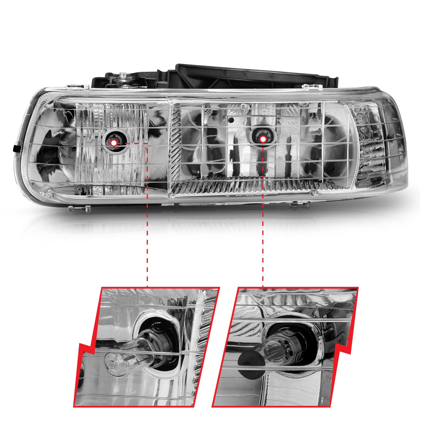 ANZO USA 111011 - Headlight Set