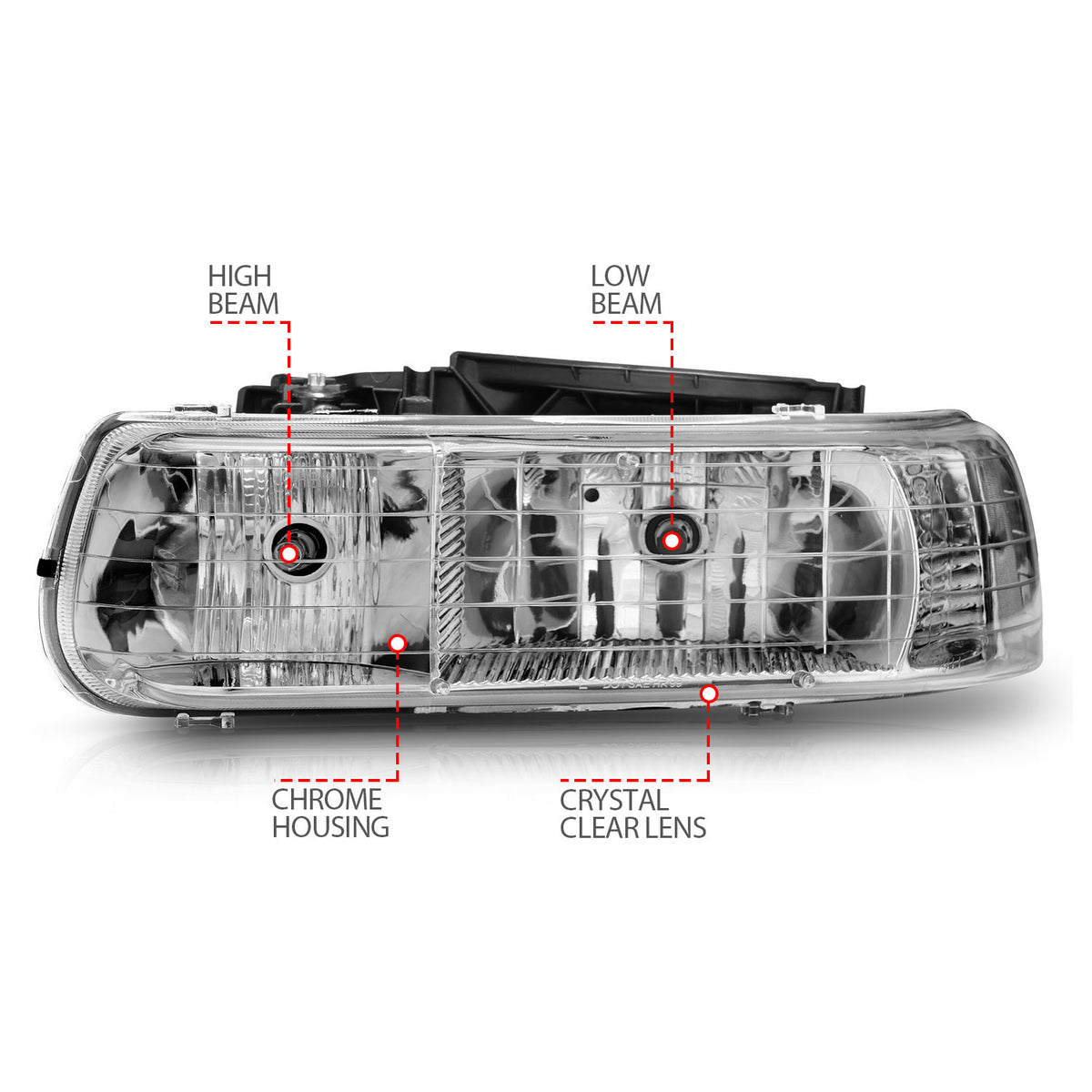 ANZO USA 111011 - Headlight Set