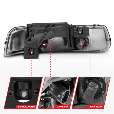 ANZO USA 111011 - Headlight Set