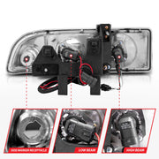 ANZO USA Electrical Lighting and Body ANZO USA 111015 Headlight Set