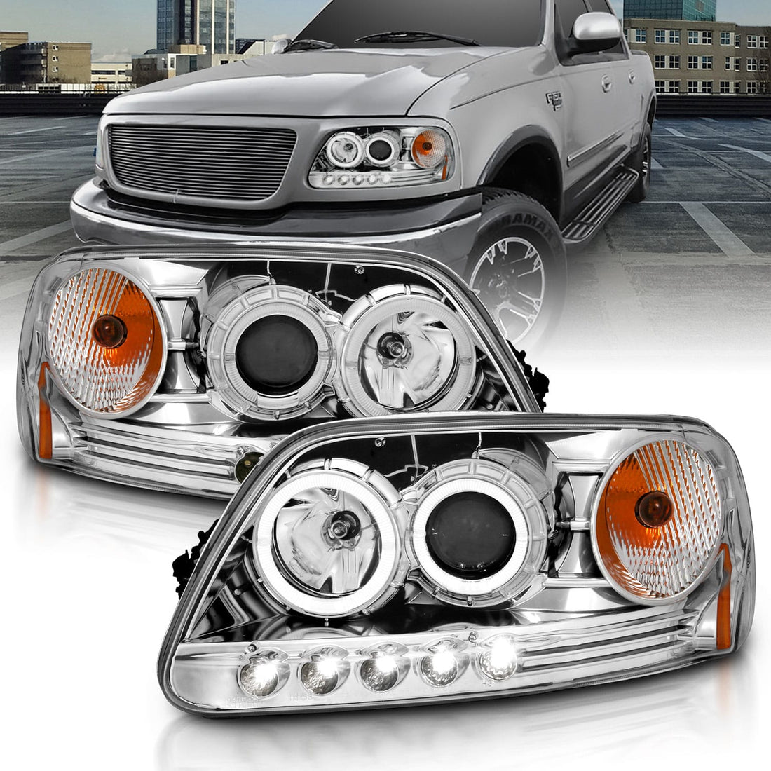 ANZO USA Electrical Lighting and Body ANZO USA 111032 Headlight Set