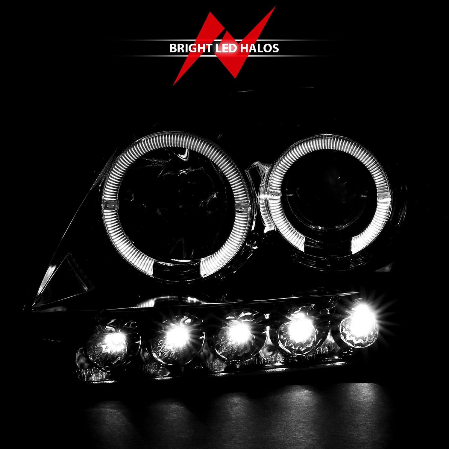 ANZO USA Electrical Lighting and Body ANZO USA 111032 Headlight Set