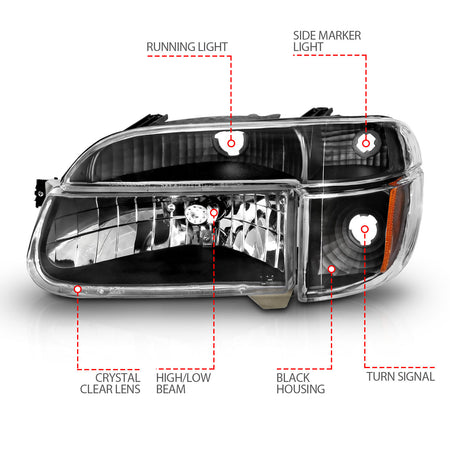 ANZO USA 111039 - Headlight Set