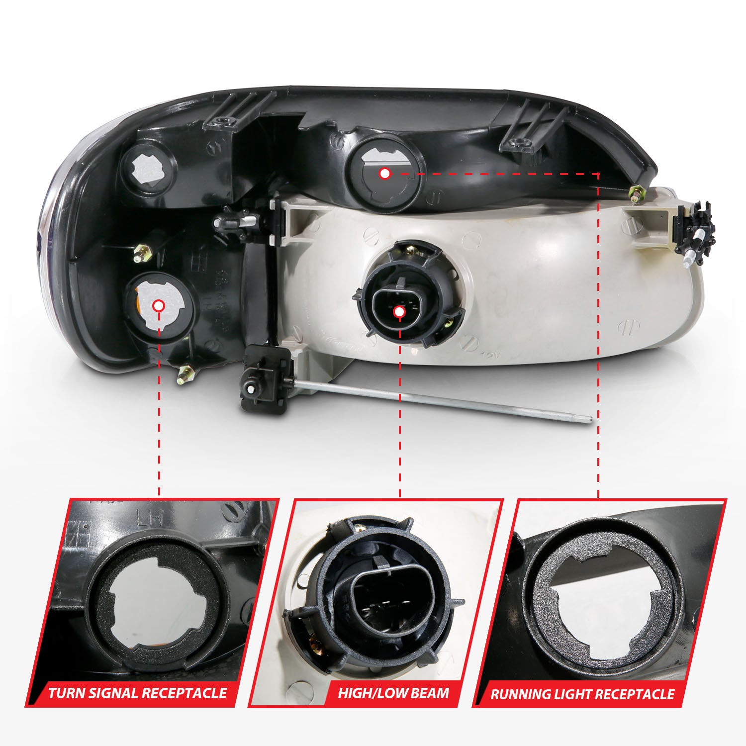 ANZO USA 111039 - Headlight Set