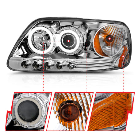 ANZO USA 111054 - Headlight Set