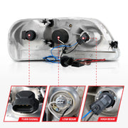 ANZO USA Electrical Lighting and Body ANZO USA 111054 Headlight Set