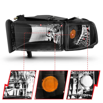 ANZO USA Electrical Lighting and Body ANZO USA 111067 Headlight Set