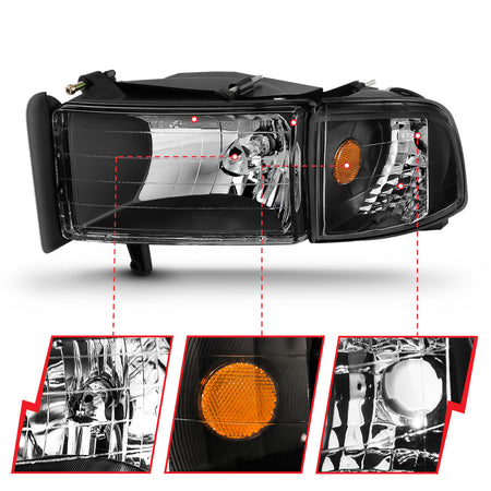 ANZO USA 111067 - Headlight Set