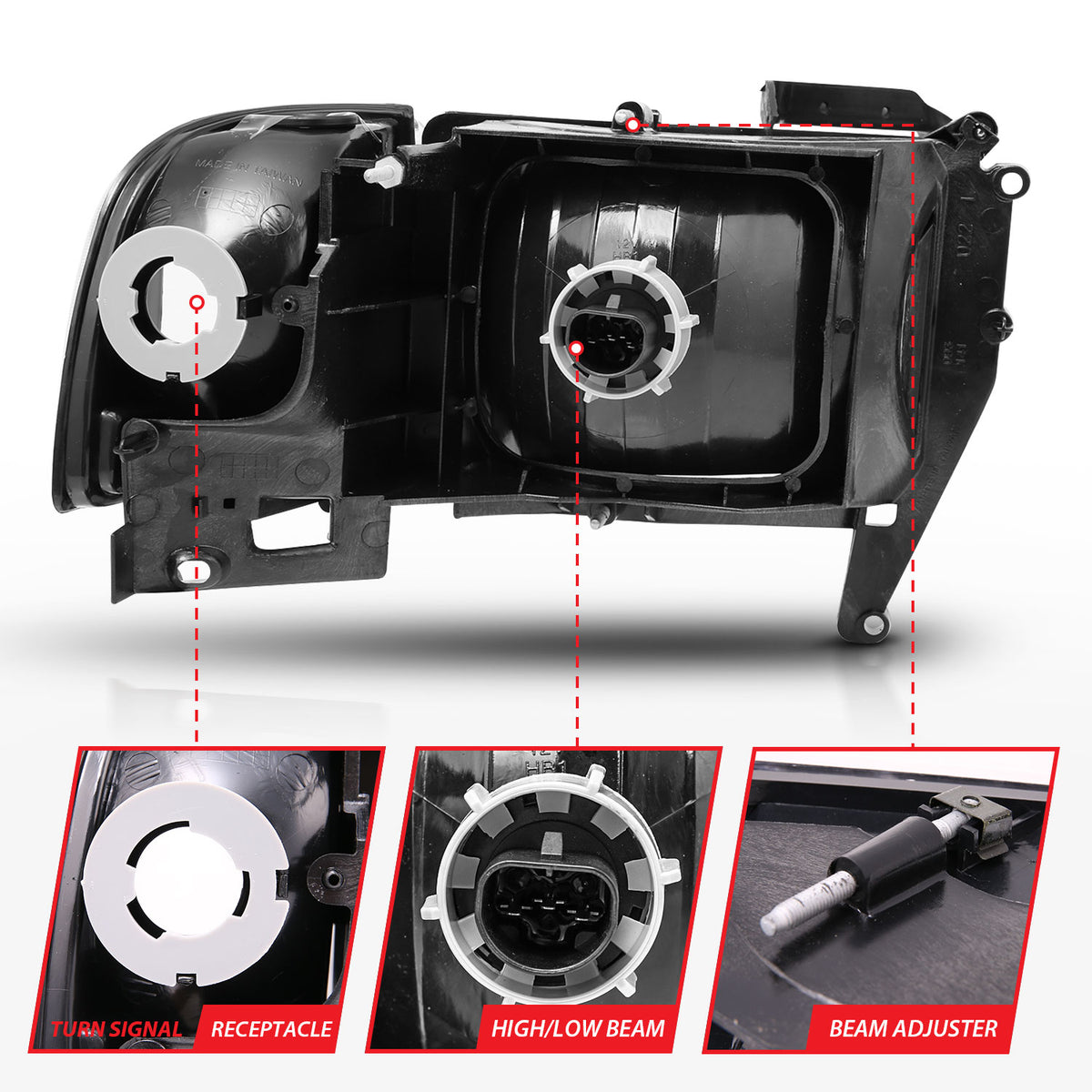 ANZO USA 111067 - Headlight Set