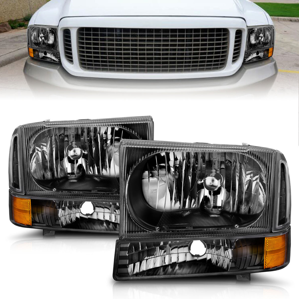 ANZO USA 111080 - Headlight Set