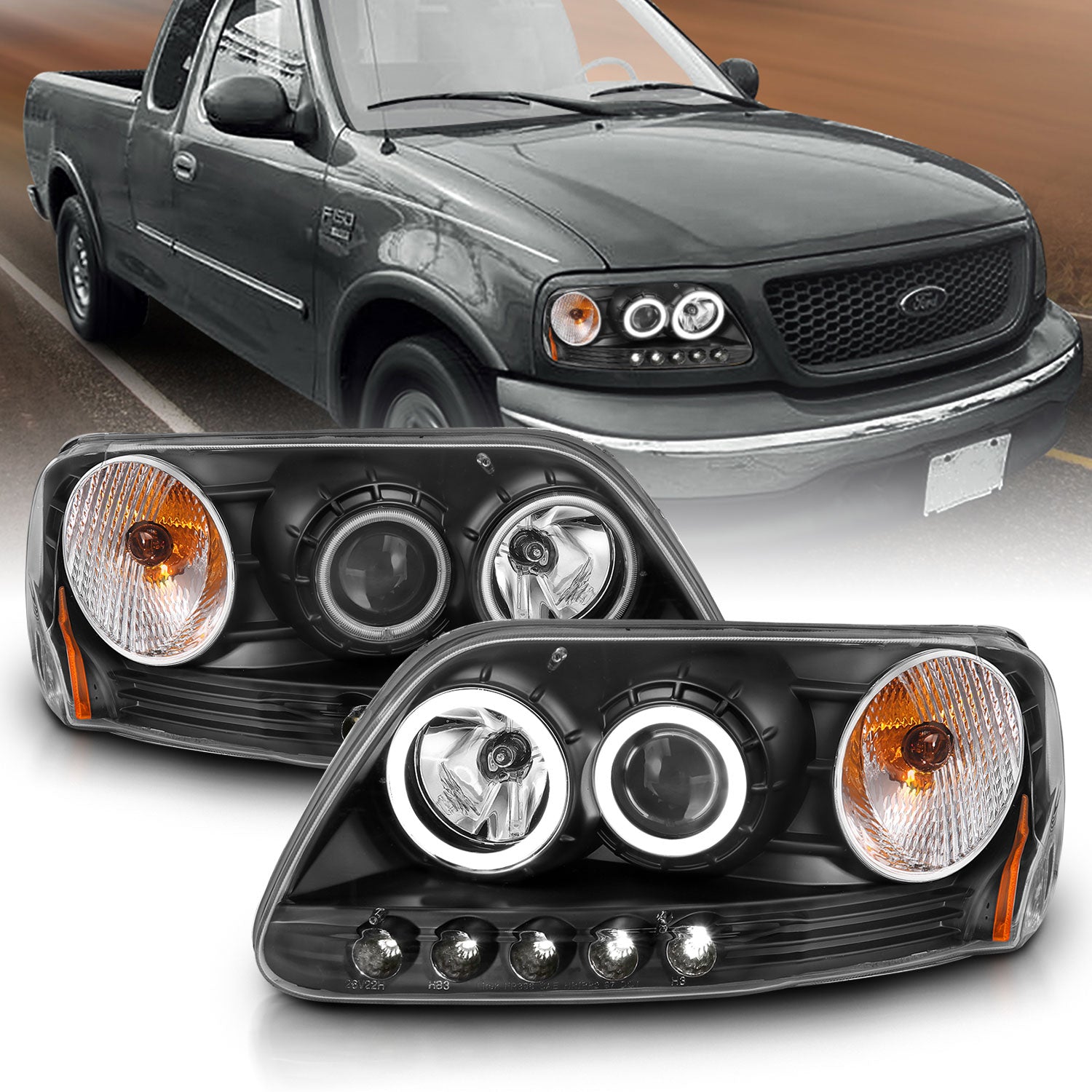 ANZO USA 111097 - Headlight Set