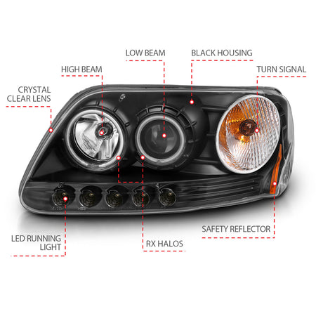 ANZO USA 111097 - Headlight Set