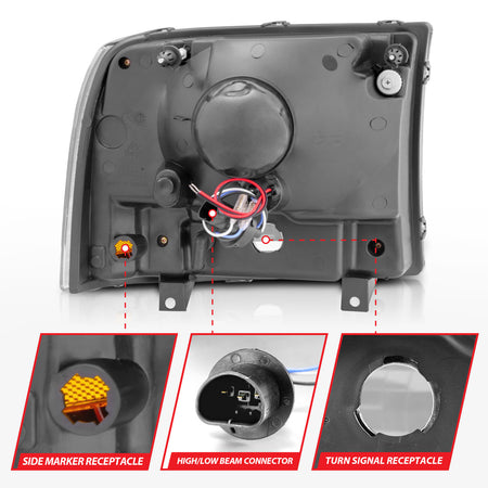 ANZO USA 111106 - Headlight Set