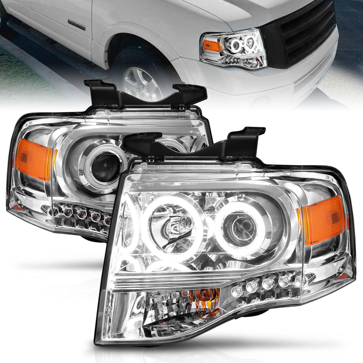 ANZO USA 111114 - Headlight Set