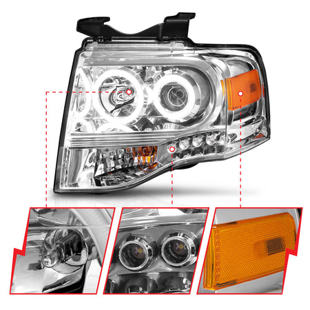ANZO USA 111114 - Headlight Set
