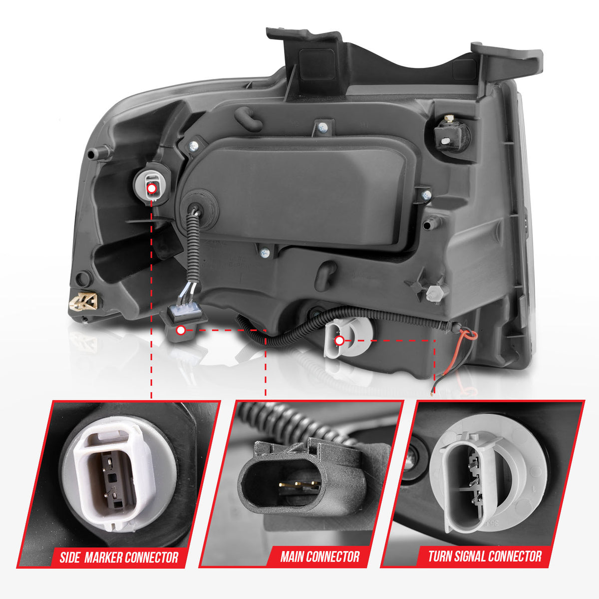 ANZO USA 111114 - Headlight Set