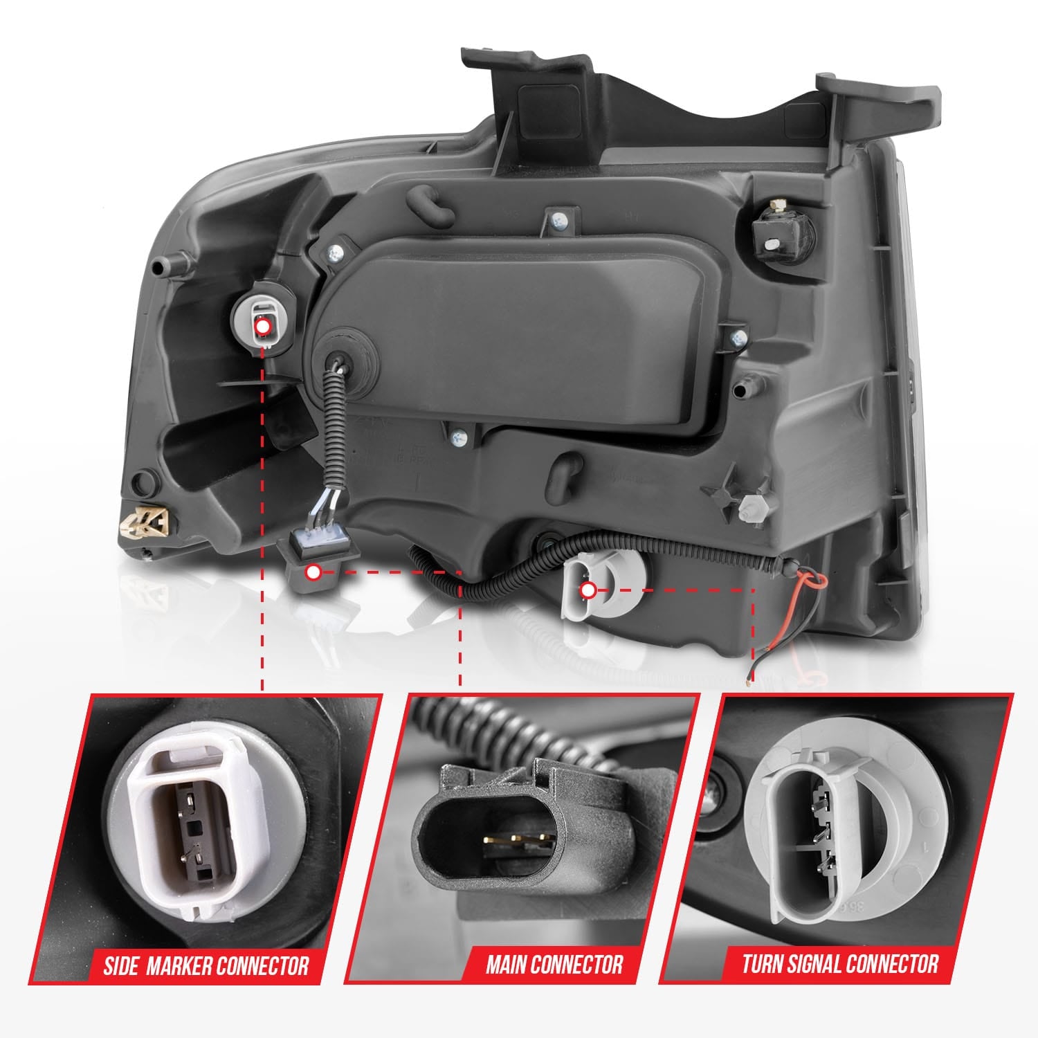 ANZO USA Electrical Lighting and Body ANZO USA 111114 Headlight Set