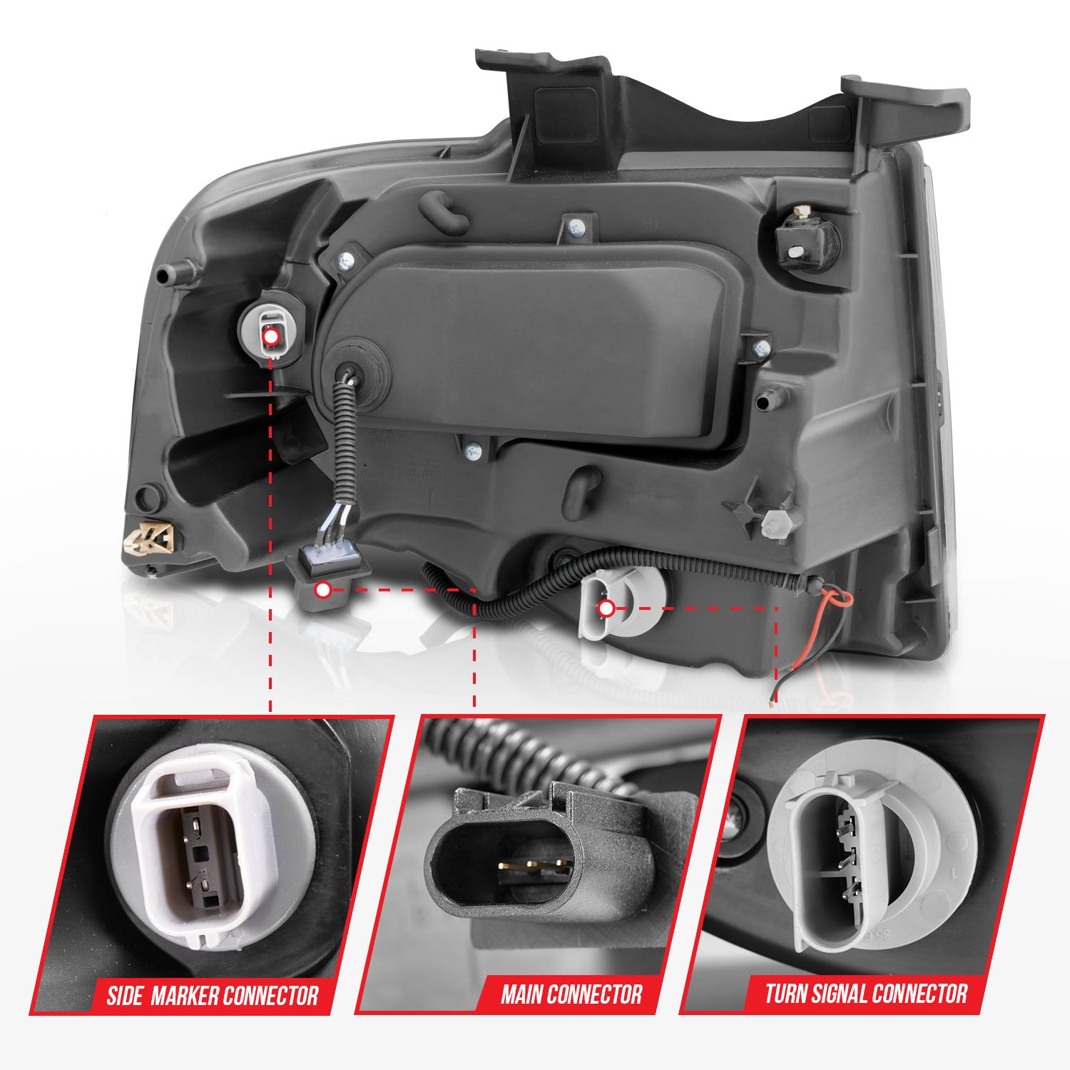 ANZO USA 111114 - Headlight Set