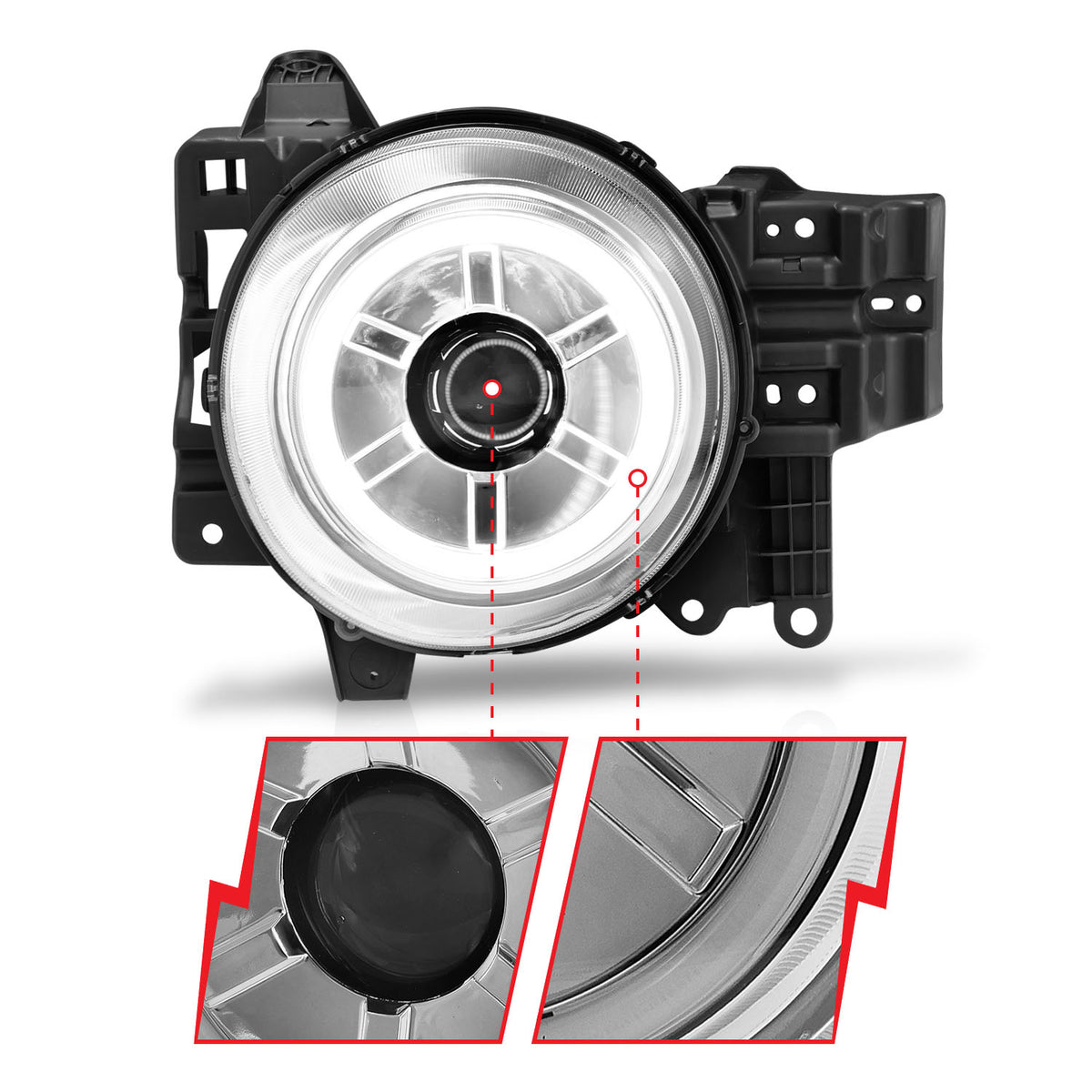ANZO USA 111115 - Headlight Set