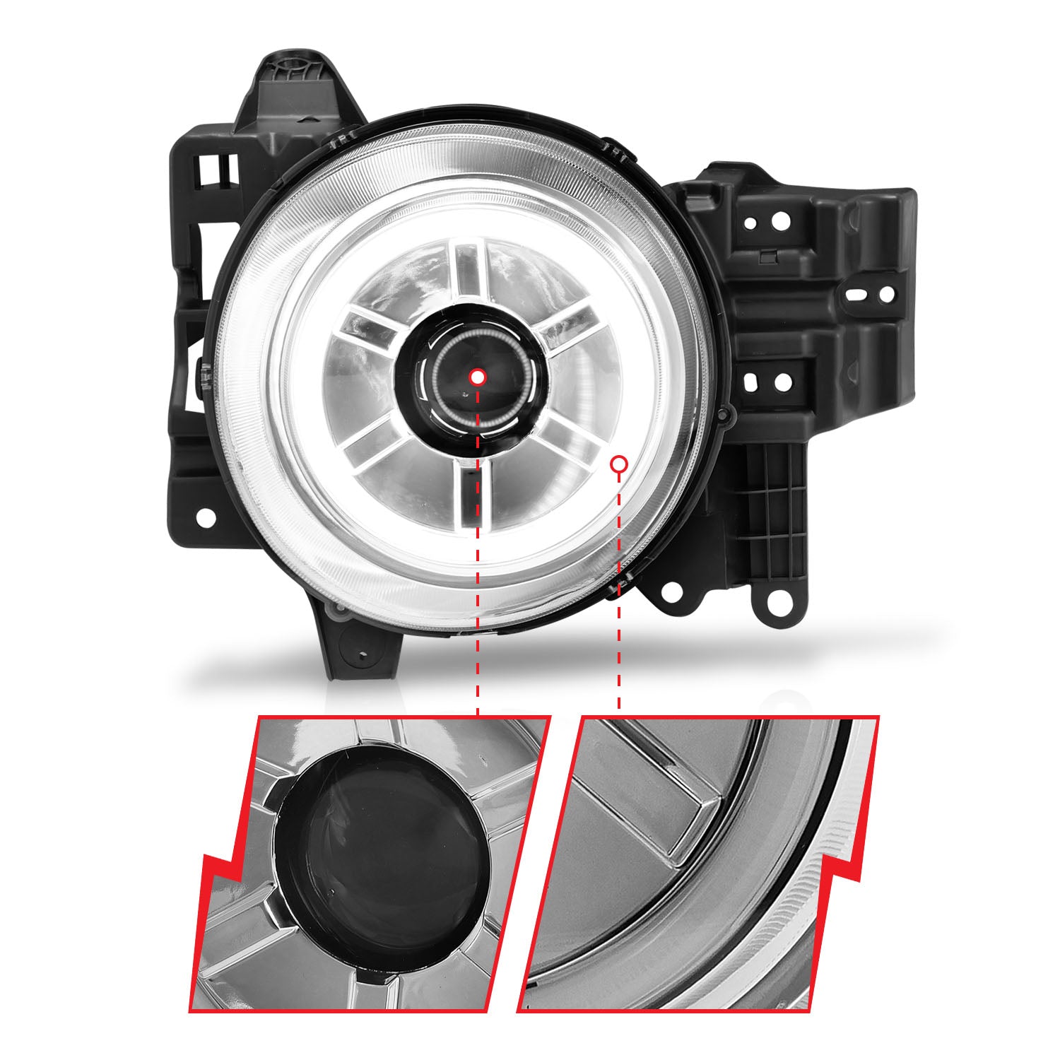 ANZO USA 111115 - Headlight Set