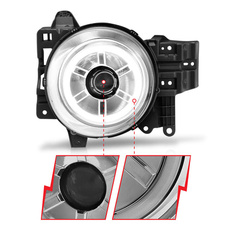 ANZO USA 111115 - Headlight Set