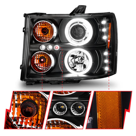 ANZO USA 111125 - Headlight Set