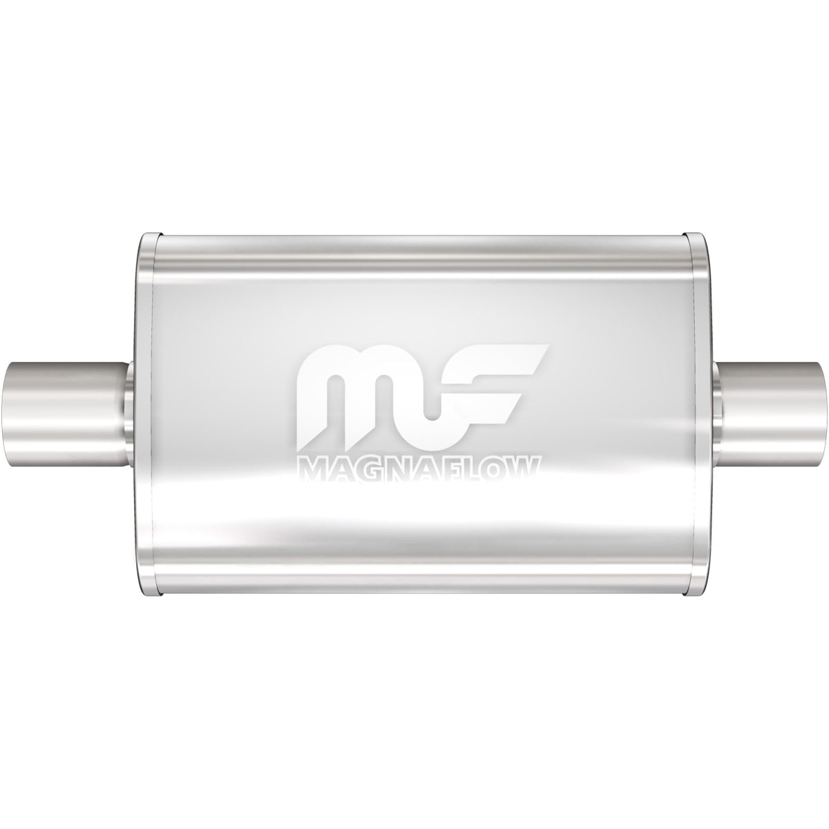 MagnaFlow Exhaust Products Exhaust MagnaFlow Exhaust Products 11113 - Straight-Through Performance Muffler; 1.75in. Center/Center; 3.5x14x7 Body