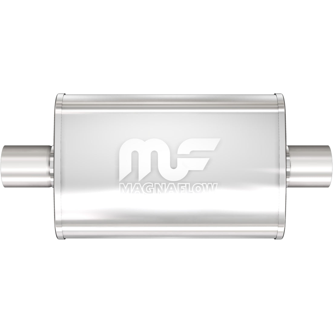 MagnaFlow Exhaust Products Exhaust MagnaFlow Exhaust Products 11114 - Straight-Through Performance Muffler; 2in. Center/Center; 3.5x14x7 Body