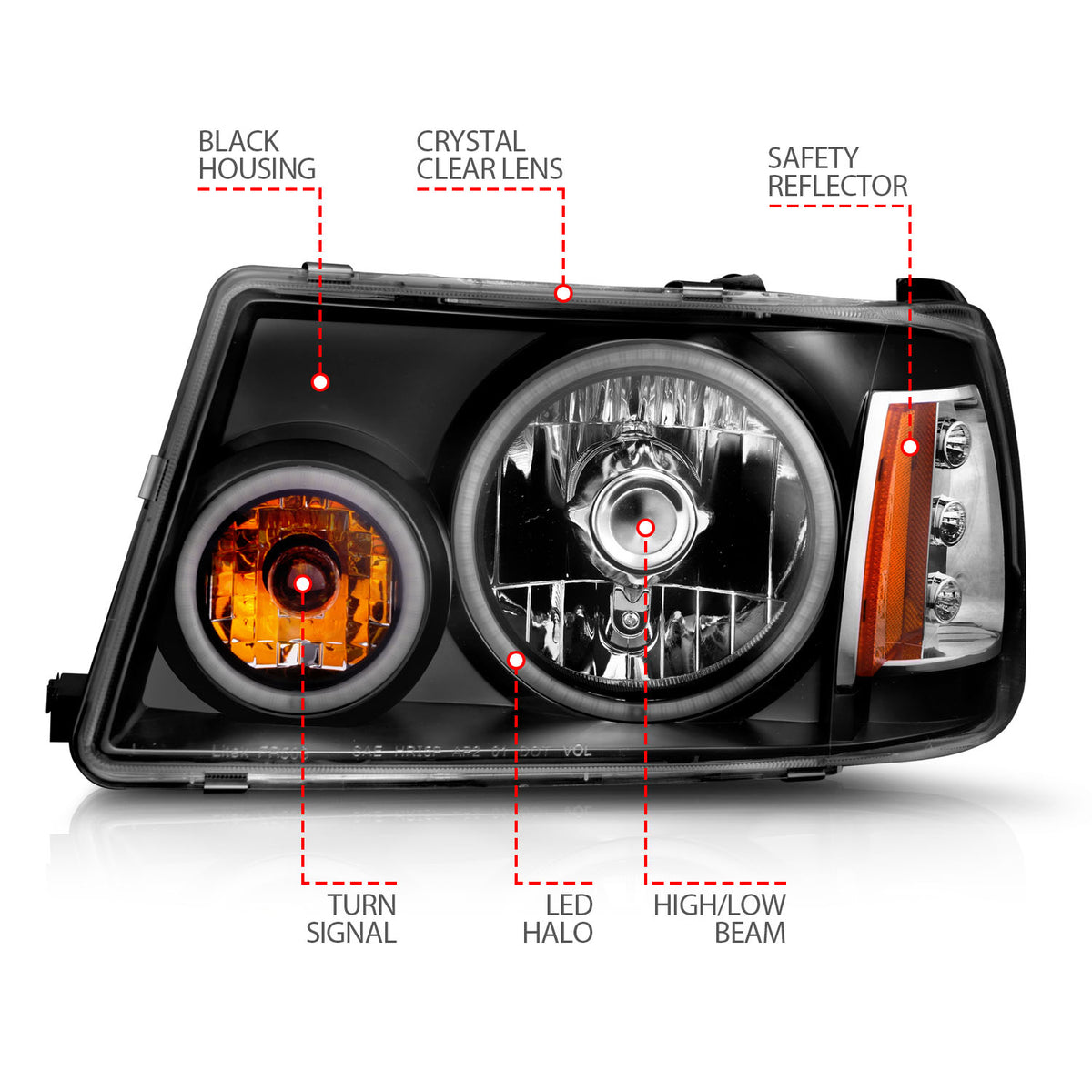 ANZO USA 111152 - Headlight Set